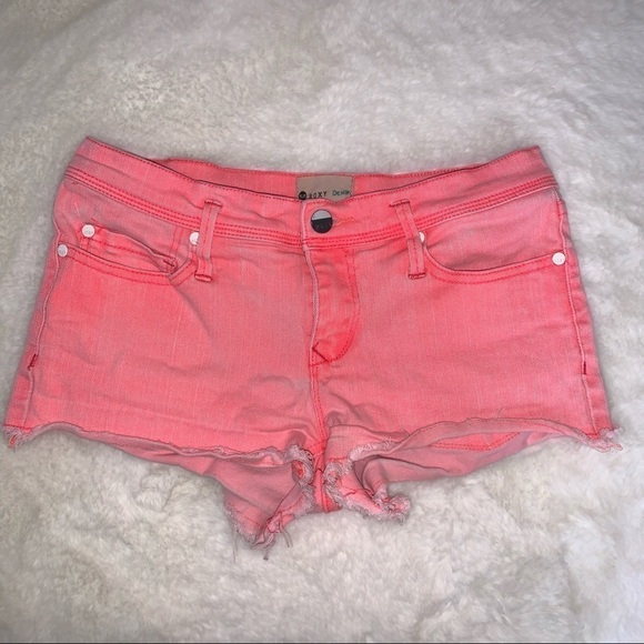 Roxy Denim Shorts Shorts, sz 3/26 - Picture 1 of 8